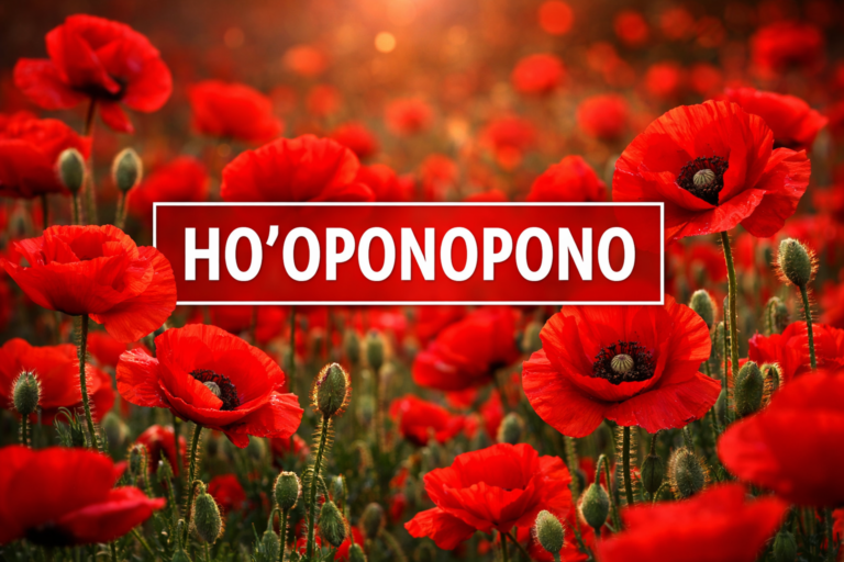 ⚜️  Mantra de Ho’oponopono: AMAPOLA ROJA