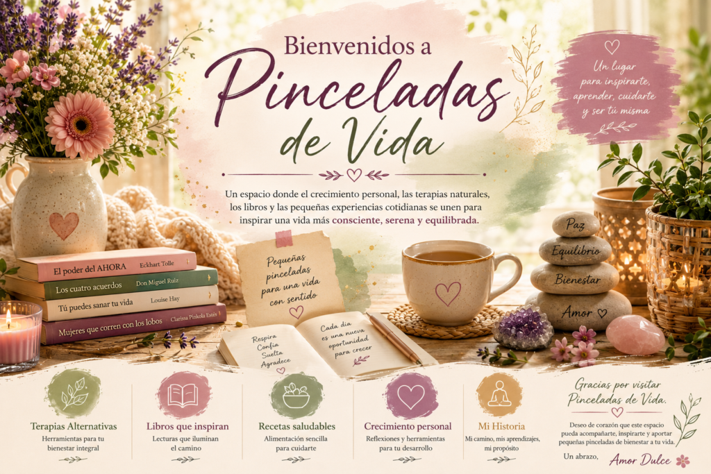 Pinceladas de Vida, espacio de crecimiento personal y bienestar emocional.